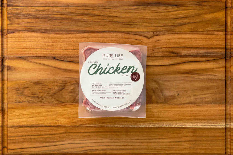 Packaged Chicken Blend 2 - Pet Food - Pure Life Raw