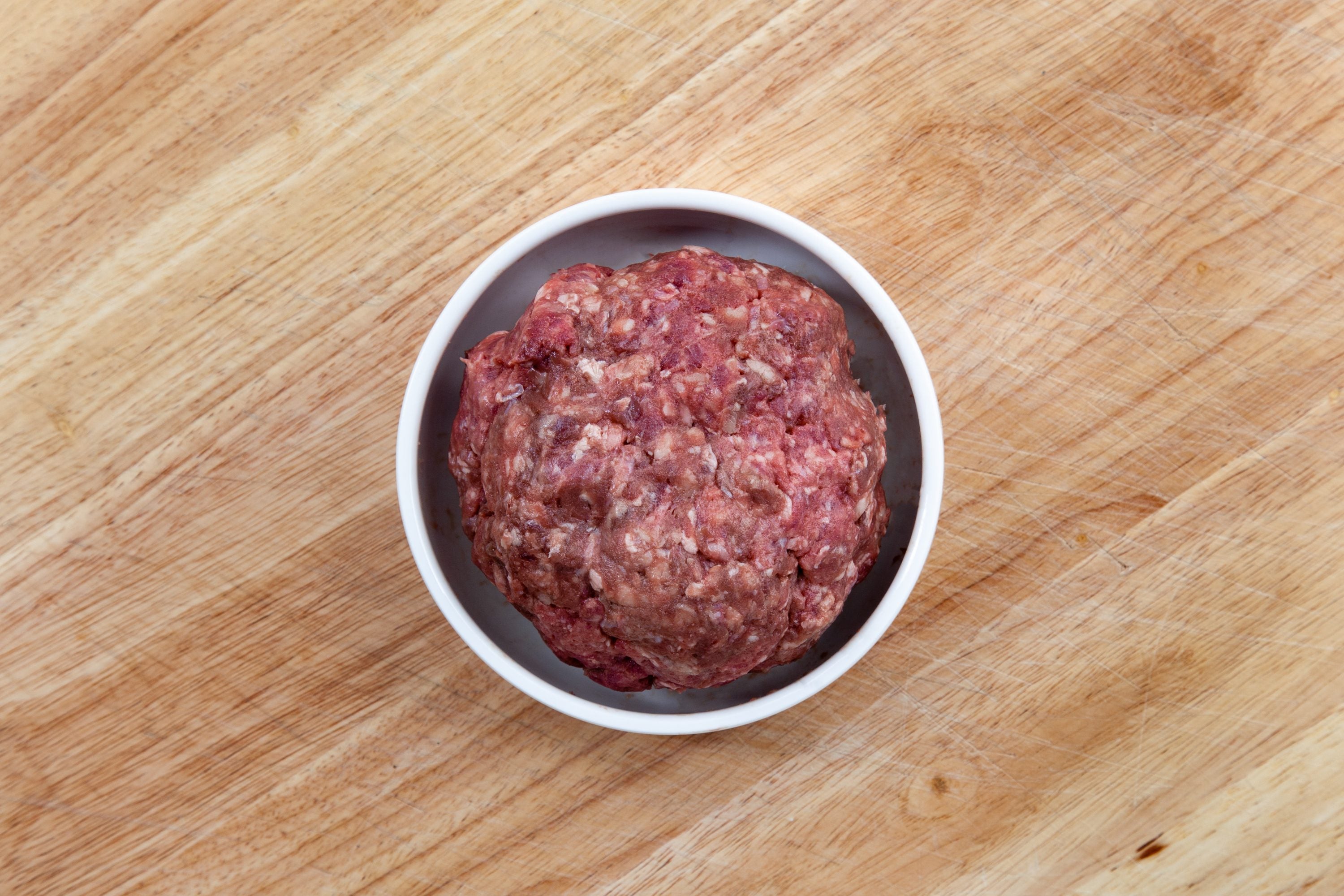 Raw Beef Blend in Bowl - Pet Food - Pure Life Raw